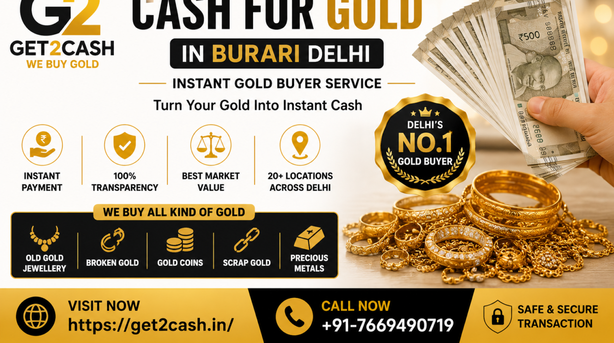 Cash for Gold in Burari Delhi