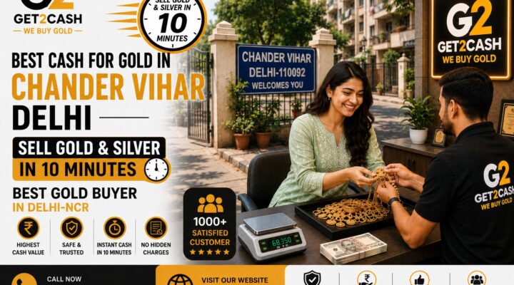 Cash for Gold in Chandar Vihar Delhi
