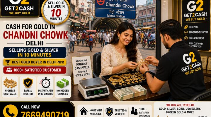 Cash for Gold in Chandi Chowk Delhi
