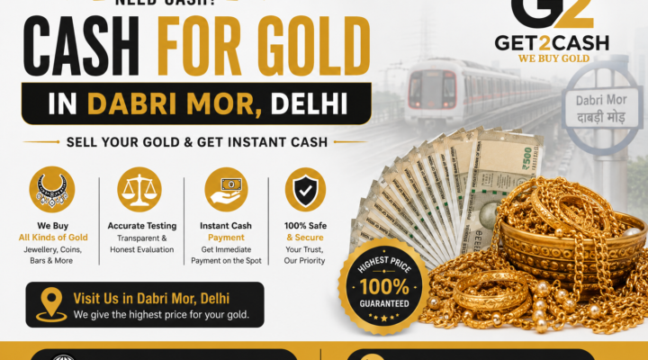 Cash for Gold in Dabri Mor Delhi