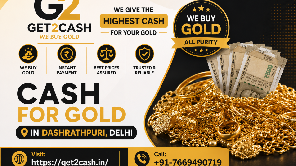 Cash for Gold in Dashrathpuri Delhi