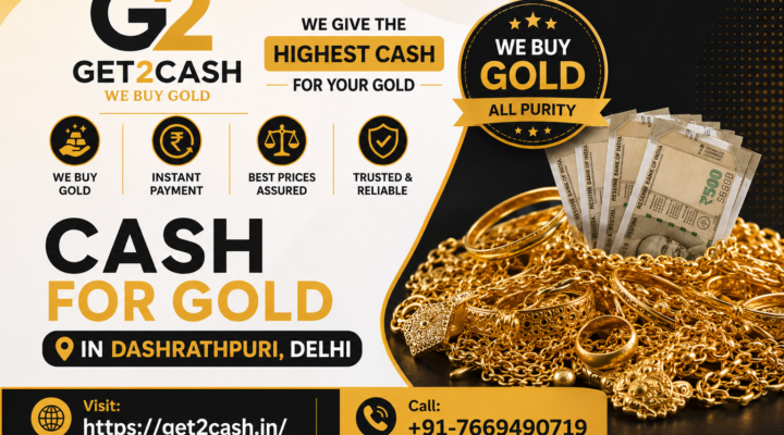 Cash for Gold in Dashrathpuri Delhi