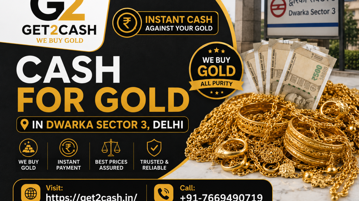Cash for Gold in Dwarka Sector 3 Delhi