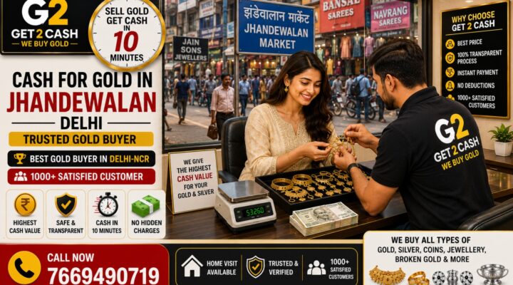 Cash for Gold in Jhandewalan