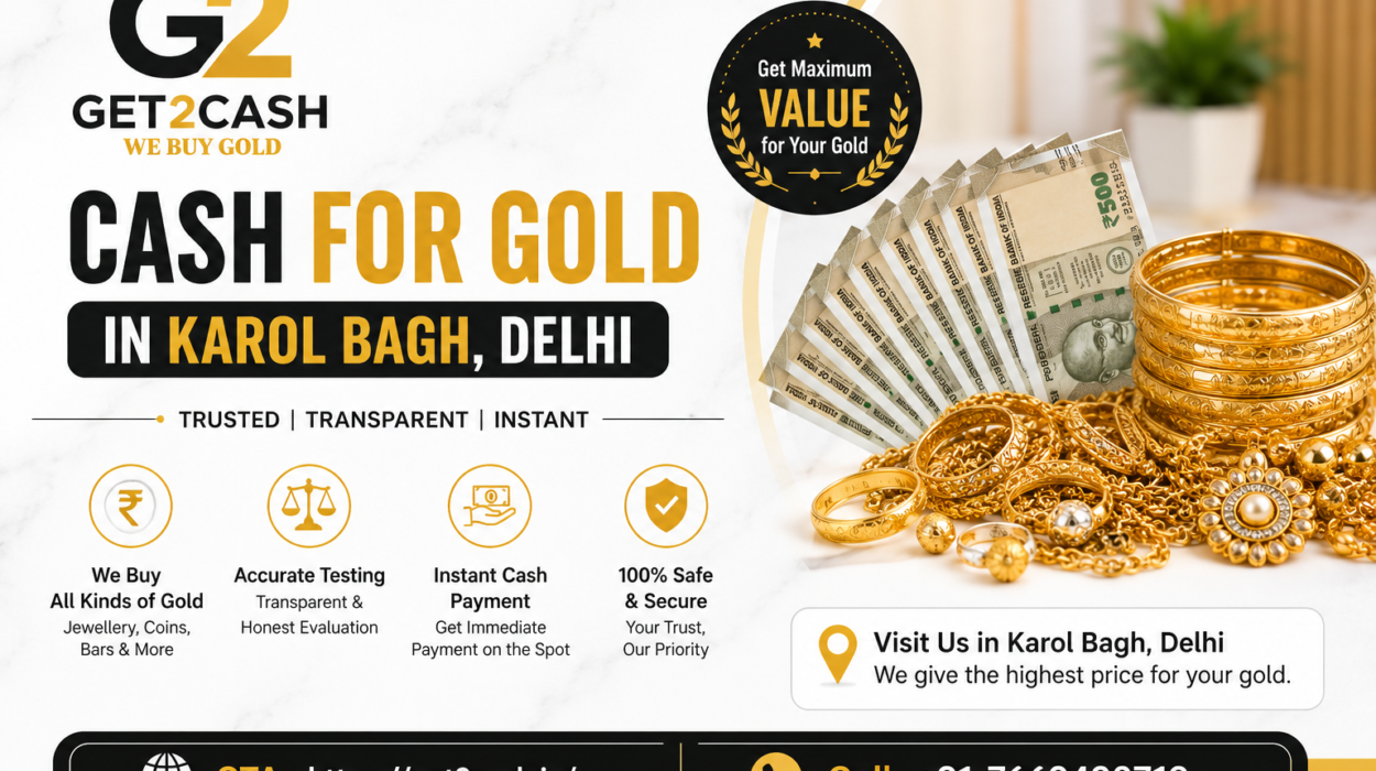 Cash for Gold in Karol Bagh Delhi