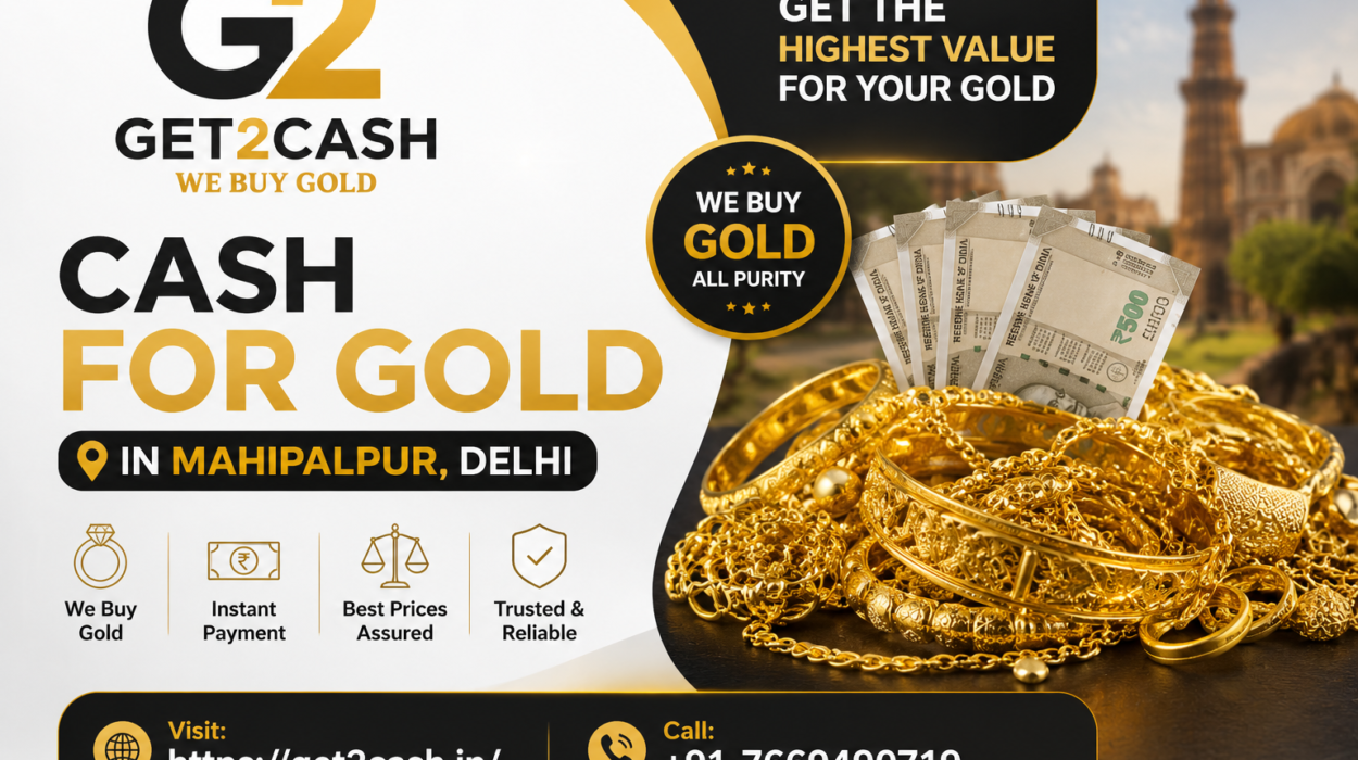 Cash for Gold in Mahipalpur Delhi