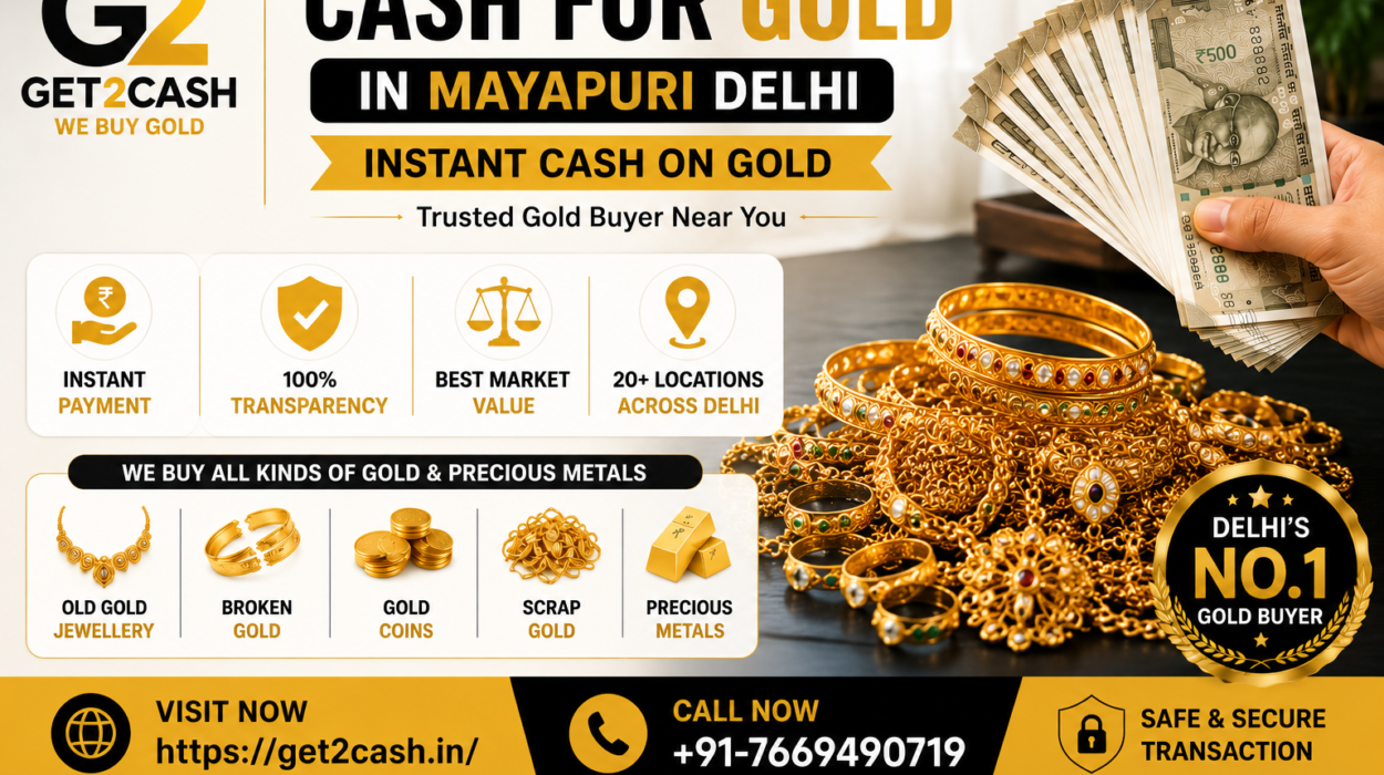 Cash for Gold in Mayapuri Delhi