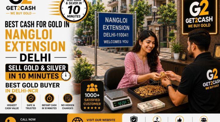 Cash for Gold in Nangloi Extension Delhi