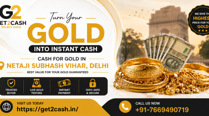 Cash for Gold in Netaji Subhash Vihar Delhi