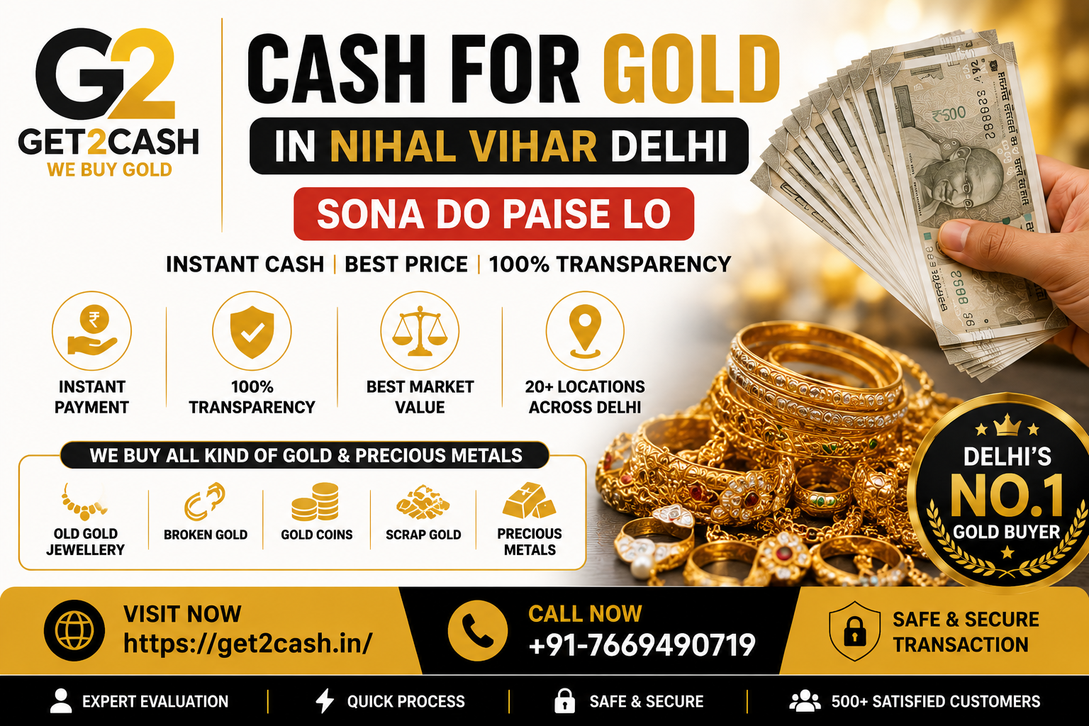 Cash for Gold in Nihal Vihar