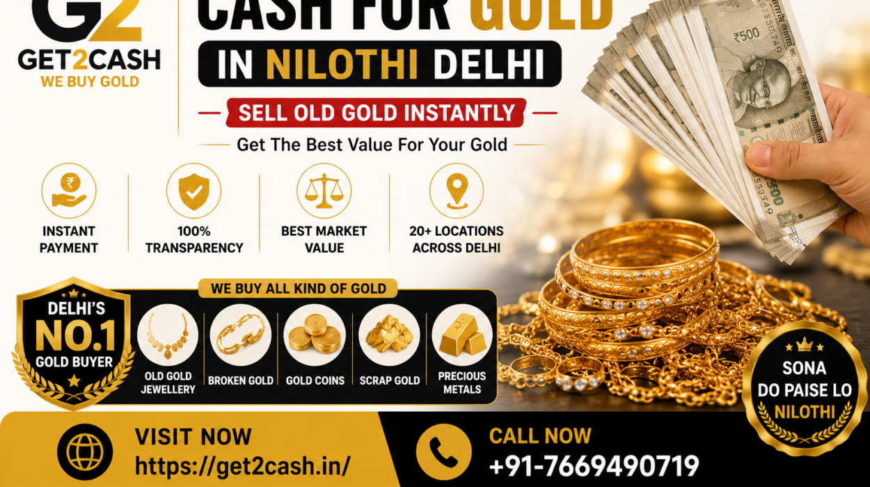 Cash for Gold in Nilothi Delhi