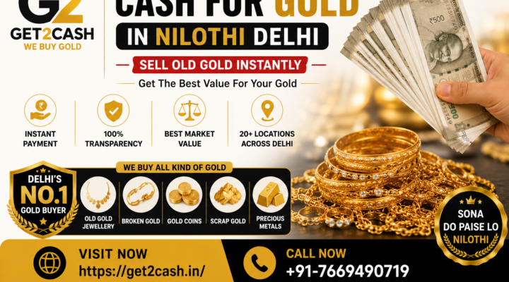 Cash for Gold in Nilothi Delhi