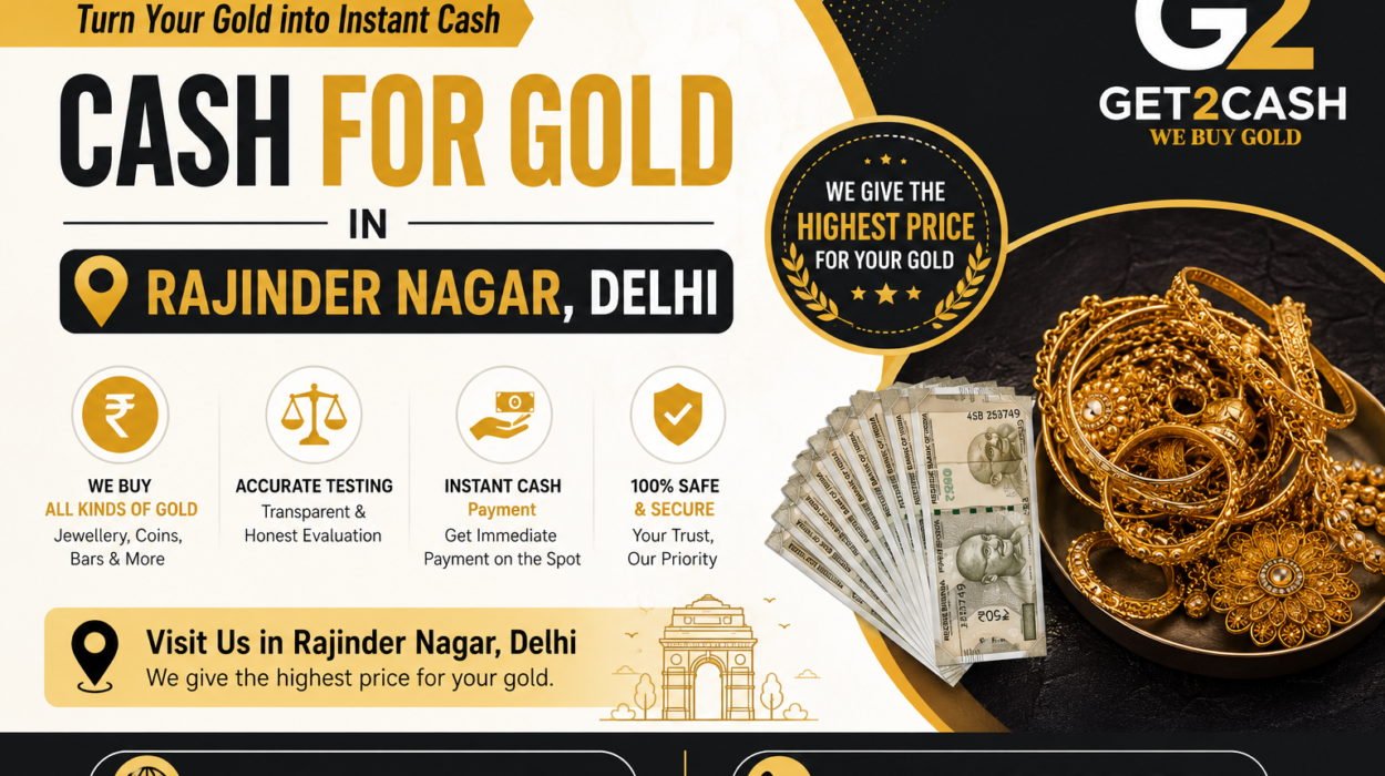 Cash for Gold in Rajinder Nagar Delhi