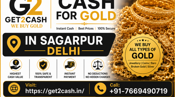 Cash for Gold in Sagarpur Delhi