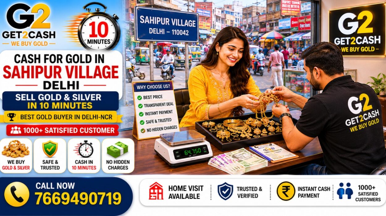 Cash for Gold in Sahipur Village Delh