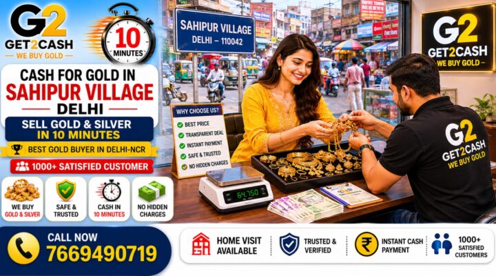 Cash for Gold in Sahipur Village Delh