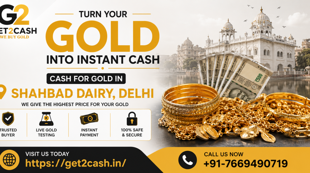 Cash for Gold in Shahbad Dairy Delhi