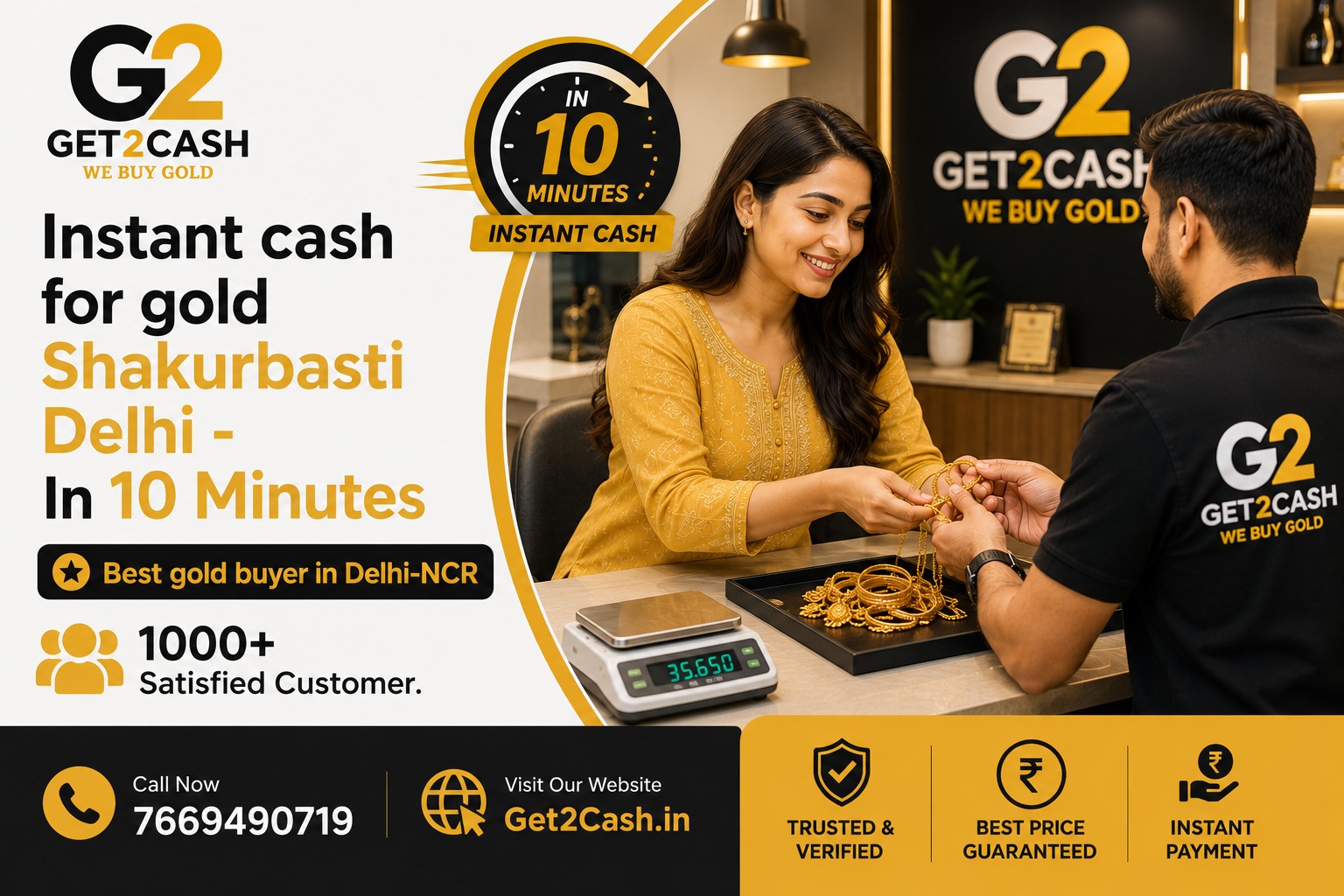 Cash for Gold in Shakurbasti Delhi