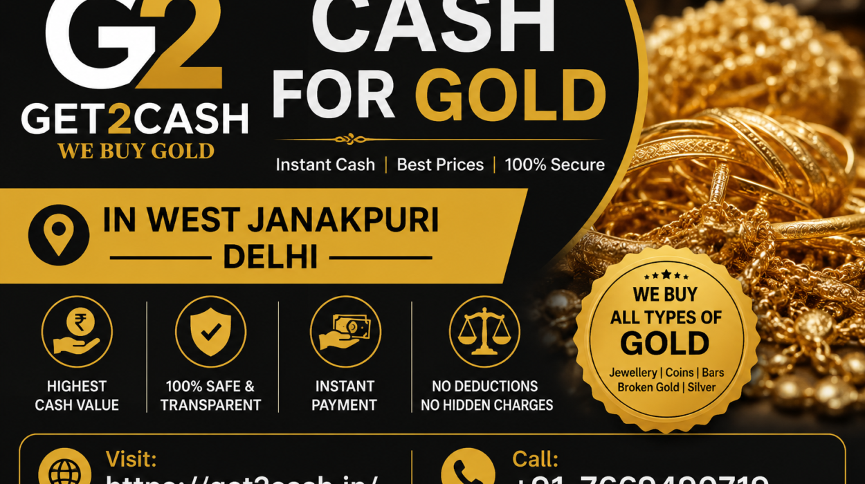Cash for Gold in West Janakpuri Delhi