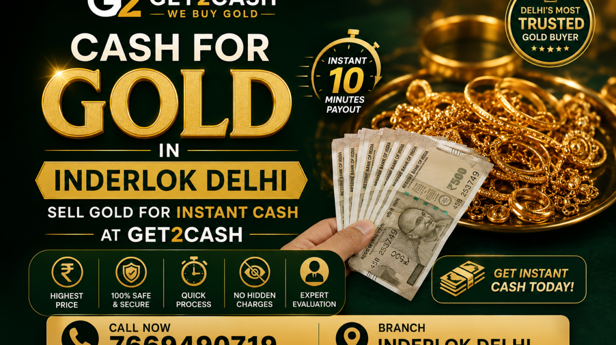 Cash for gold in Inderlok delhi