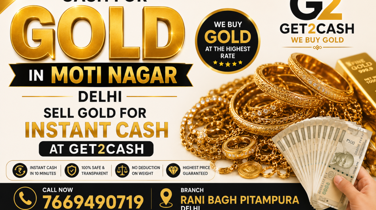 Cash for gold in Moti Nagar