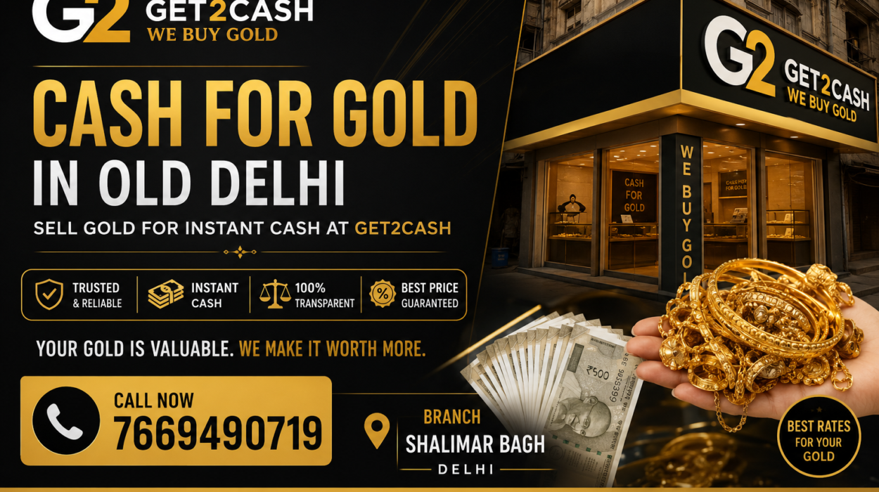 Cash for gold in Old Delhi