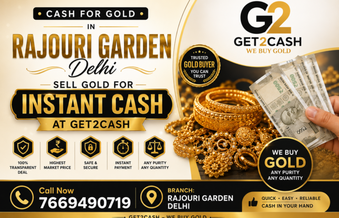 Cash for gold in Rajouri Garden