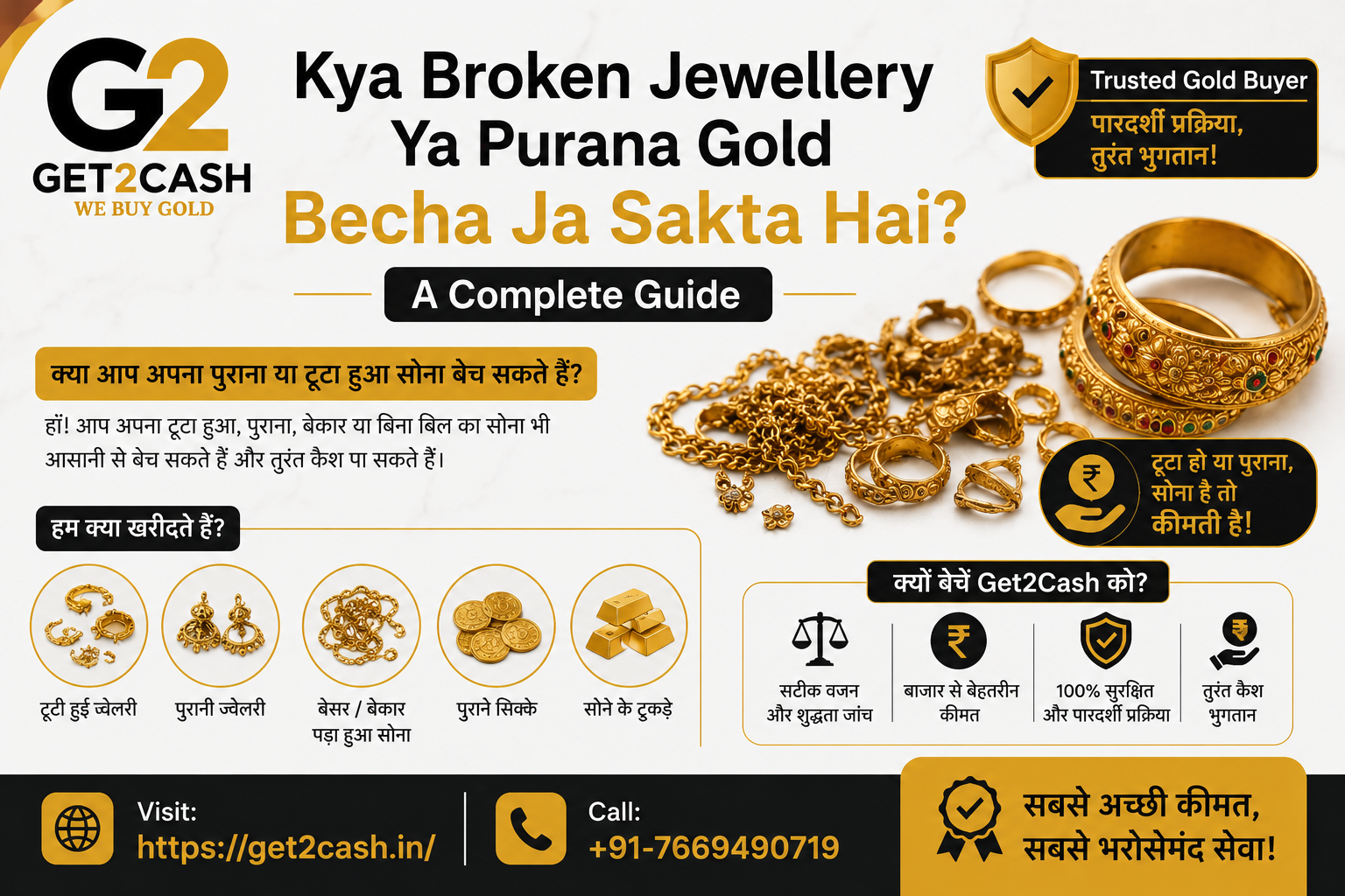 Kya Broken Jewellery Ya Purana Gold Becha Ja Sakta Hai