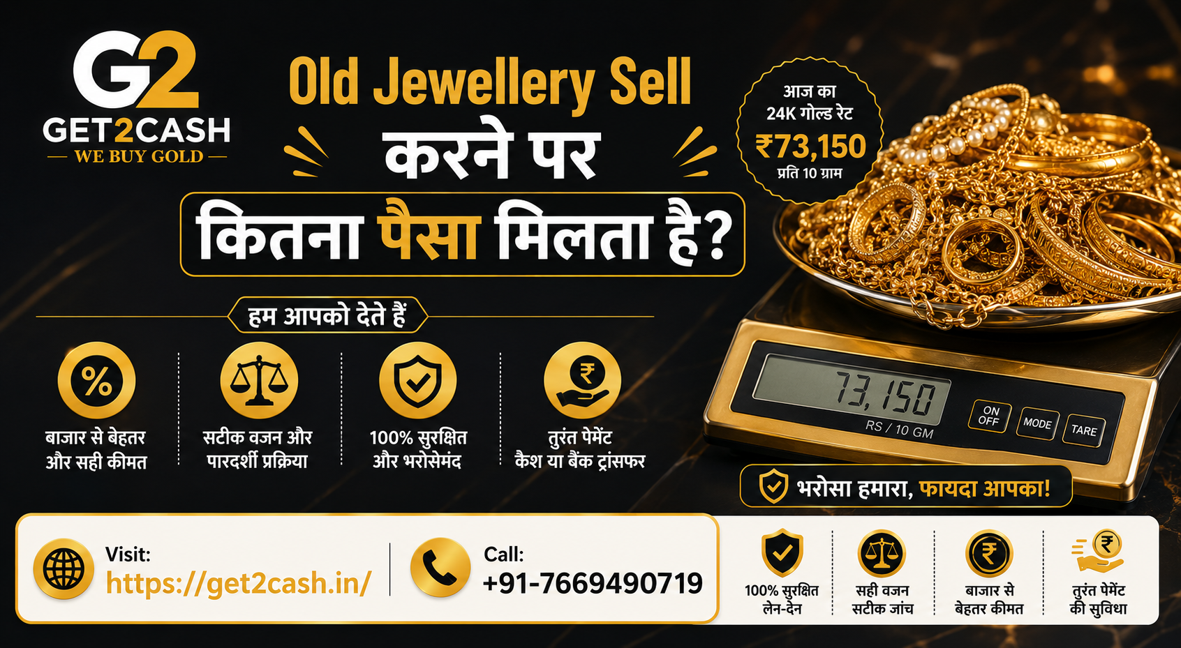 Old Jewellery Sell करने पर कितना पैसा मिलता है