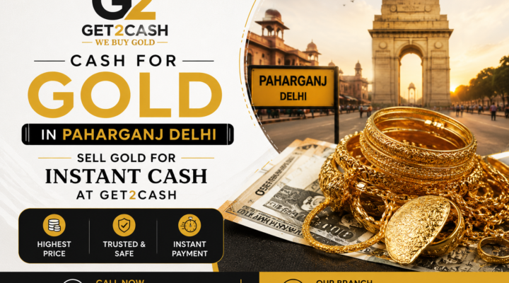 Sell gold for instant cash in paharganj