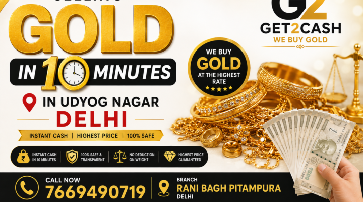 Selling Gold in Udyog Nagar