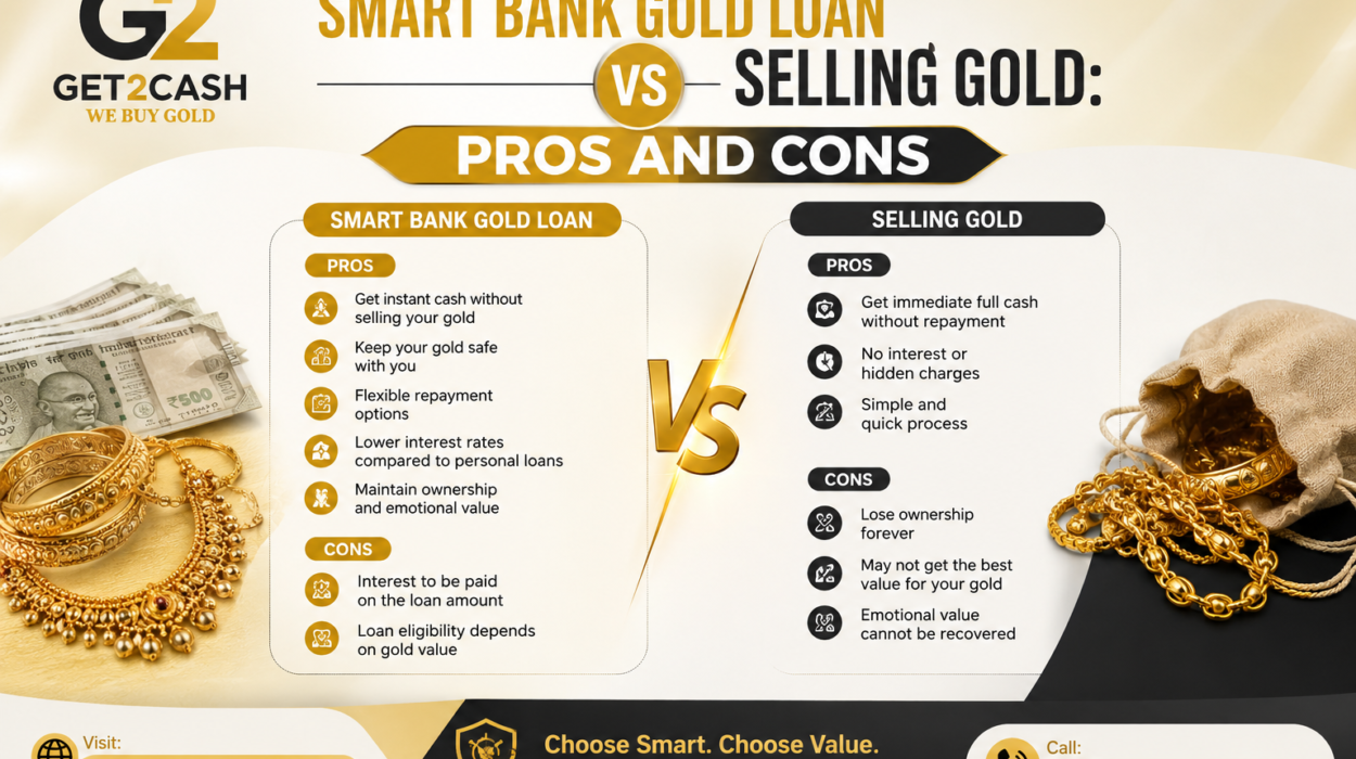 Smart Bank Gold Loan vs Selling Gold Pros and Cons
