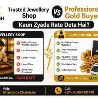 Trusted Jewellery Shop vs Professional Gold Buyer Kaun Zyada Rate Deta Hai