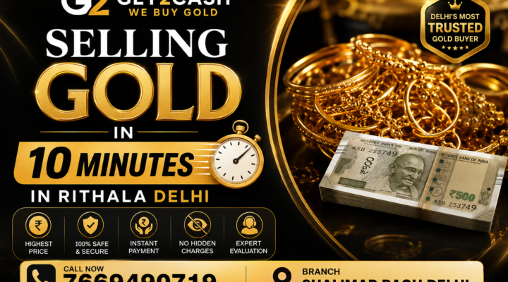 sell gold in rithala delhi
