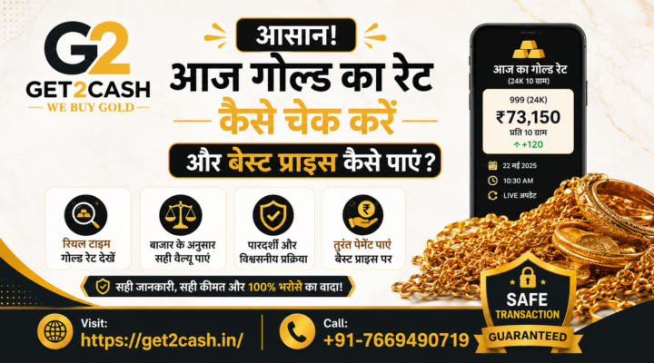 आज गोल्ड का रेट कैसे चेक करें और बेस्ट प्राइस कैसे पाएं