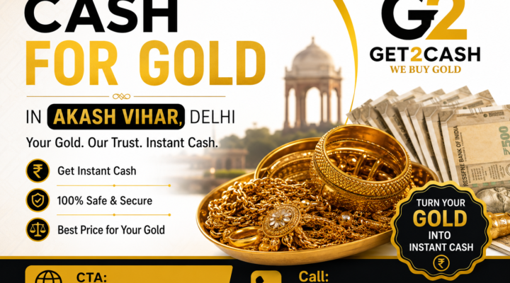 Cash for Gold in Akash Vihar Delhi