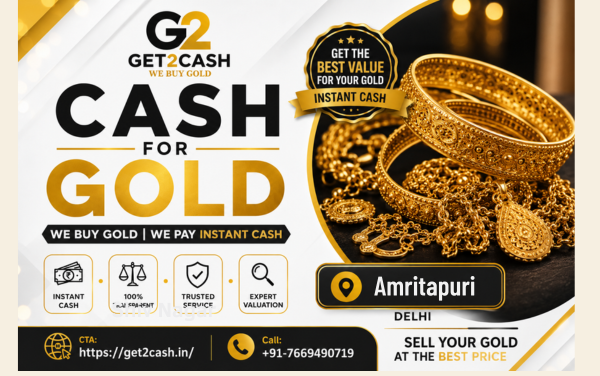 Cash for Gold in Amritapuri Delhi