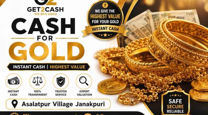 Cash for Gold in Asalatpur Village Janakpuri delhi
