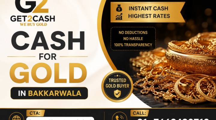 Cash for Gold in Bakkarwala Delhi