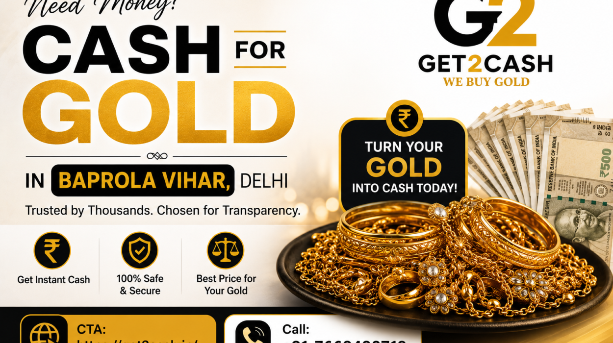 Cash for Gold in Baprola Vihar Delhi