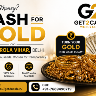 Cash for Gold in Baprola Vihar Delhi