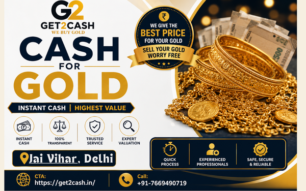 Cash for Gold in Jai Vihar Delhi