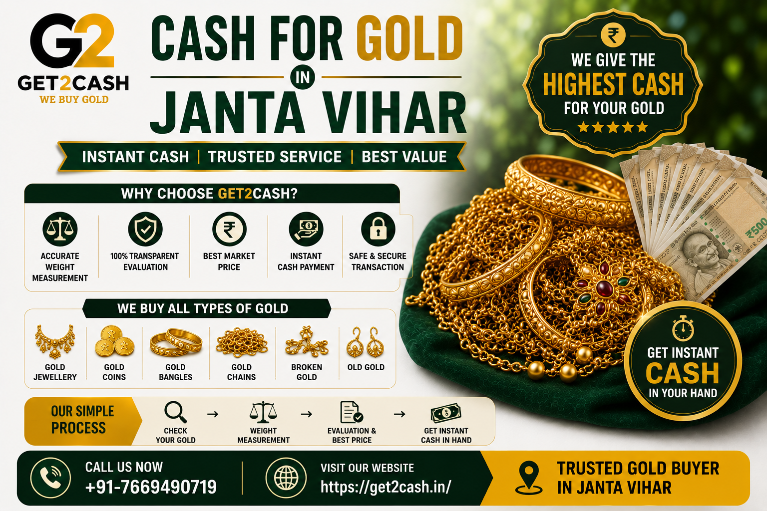 Cash for Gold in Janta Vihar