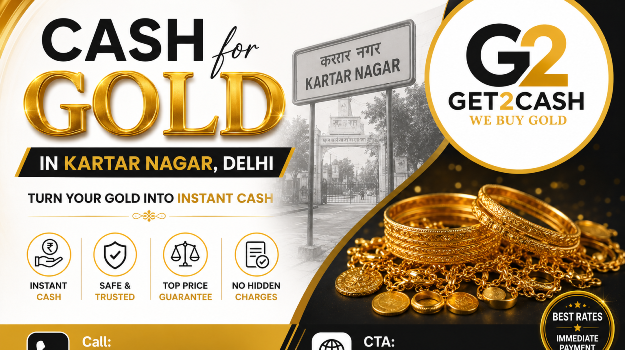 Cash for Gold in Kartar Nagar Delhi