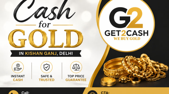 Cash for Gold in Kishan ganj Delhi
