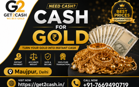Cash for Gold in Maujpur Delhi