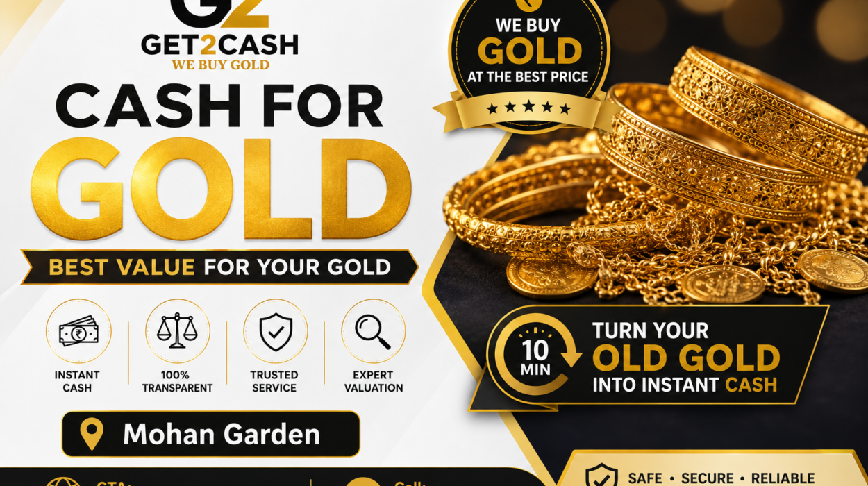 Cash for Gold in Mohan Garden delhi