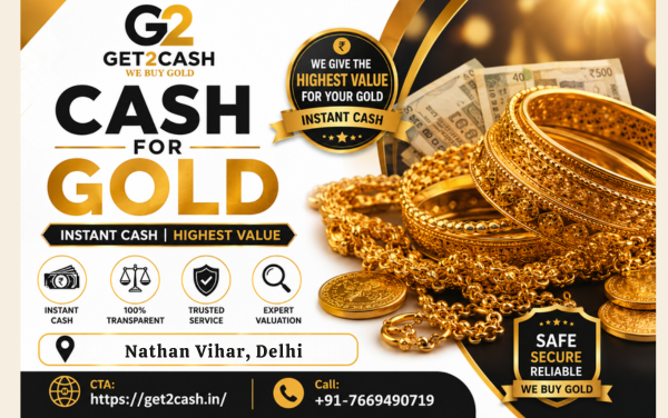 Cash for Gold in Nathan Vihar Delhi