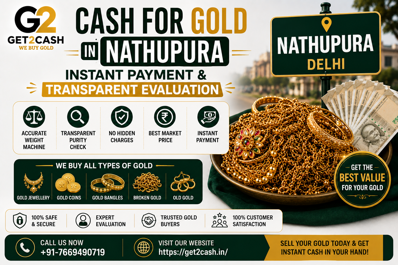 Cash for Gold in Nathupura