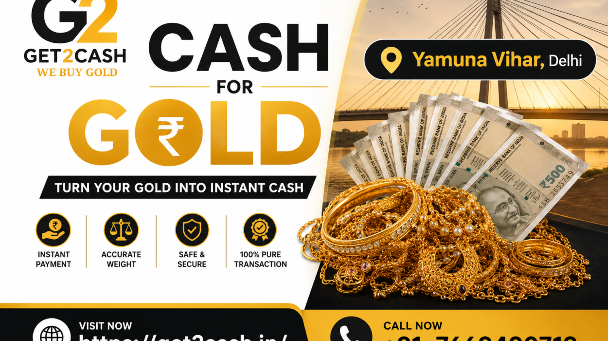 Cash for Gold in Yamuna Vihar Delhi